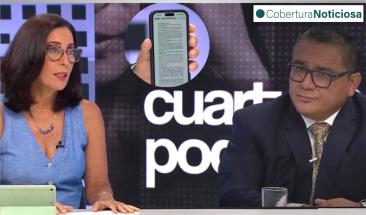 Juan Santiv&aacute;&ntilde;ez admiti&oacute; haber accedido a reportaje antes de su emisi&oacute;n