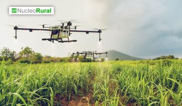 Drones el&eacute;ctricos revolucionan la fumigaci&oacute;n agr&iacute;cola sostenible