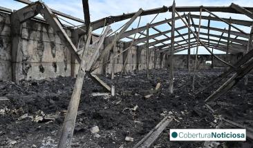 Ataque ruso contra el puerto de Odessa deja cuatro muertos y un buque de carga da&ntilde;ado