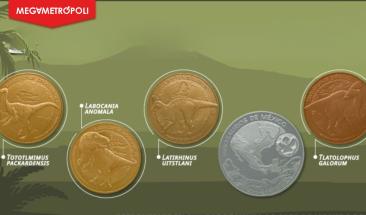 México lanza colección de medallas conmemorativas de dinosaurios México lanza colección de medallas conmemorativas de dinosaurios