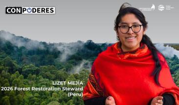 Joven peruana es reconocida como líder ambiental por el Global Landscapes Forum Joven peruana es reconocida como líder ambiental por el Global Landscapes Forum
