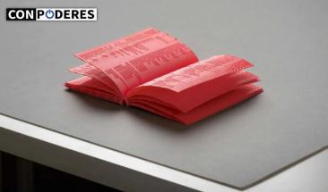 Este libro impreso en 3D es capaz de "fabricarse" a s&iacute; mismo