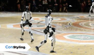 Vogue lleva pol&eacute;micos robots humanoides a pasarela de moda en Mil&aacute;n