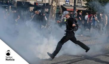 Continúan las protestas en Francia con más de 256 mil personas Continúan las protestas en Francia con más de 256 mil personas