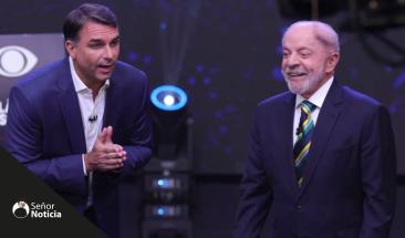 Lula y Fl&aacute;vio Bolsonaro chocan en un debate marcado por denuncias de corrupci&oacute;n