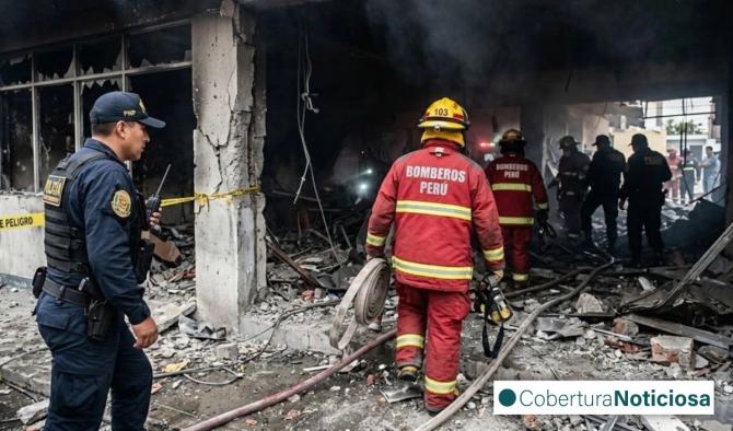 Atentado con explosivos en discoteca de Per&uacute; deja 33 heridos